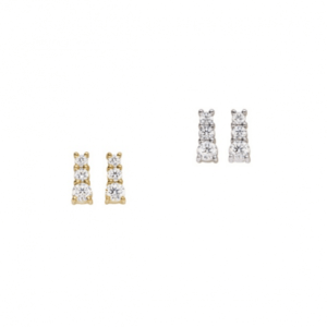 FLAWLESS DIAMOND 【FLP-31】トリオピアス -FD-