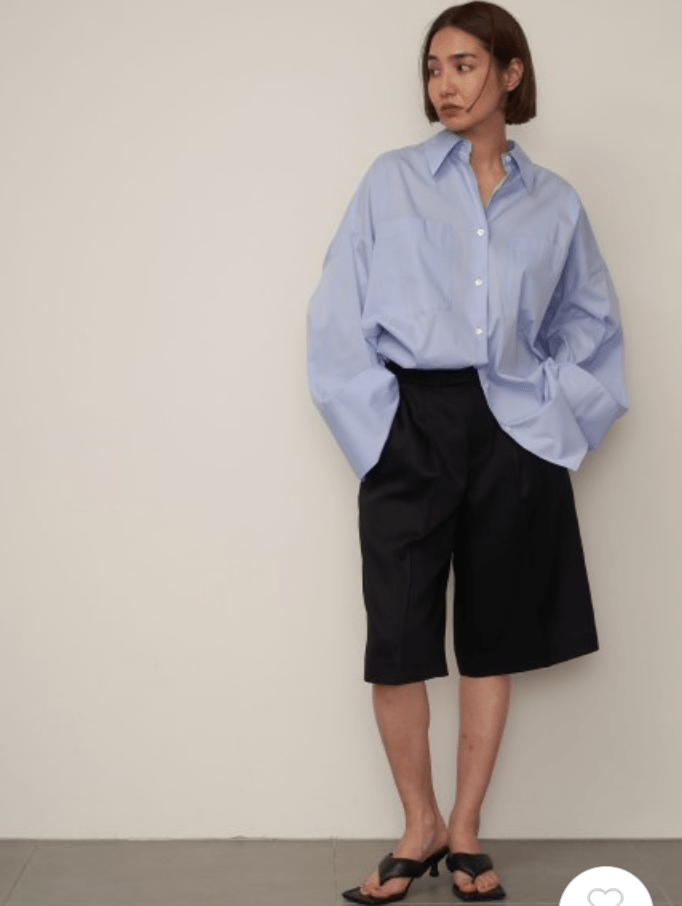 FRAY I.D ハイウエスタックショートパンツ