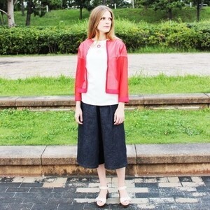 VALENTIJN VANMEIR チェッカーメッシュカーディガン　(VVW-19)