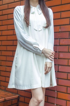 Bonica Studio ボウタイブラウス
