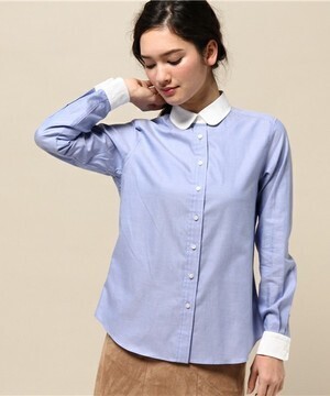 MACKINTOSH PHILOSOPHY ベーシックラウンドカラーシャツ