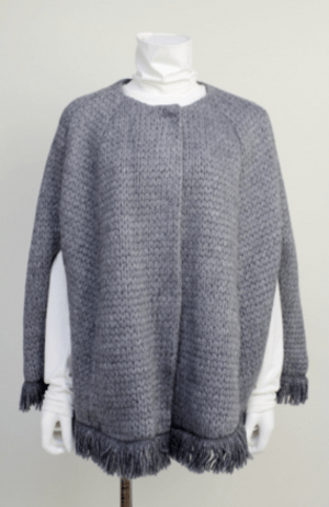 trois 【T53-3309】ニットケープ