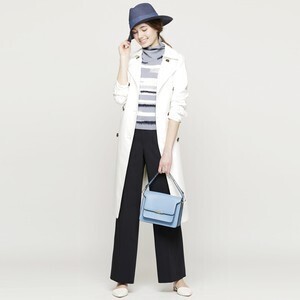 QUEENS COURT ロングトレンチコート