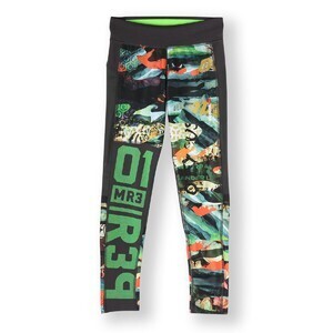 Reebok ワンシリーズ グラフィック エリートメッシュタイツ