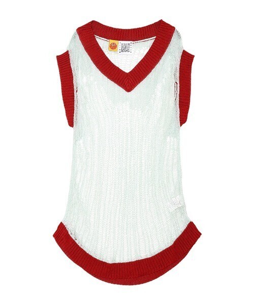 FILL,more FREAK KNIT VEST