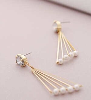 raffia 【JC2105】アルバーノピアス
