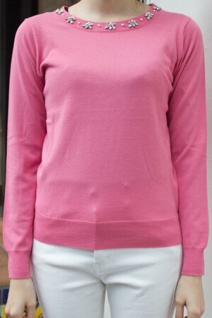 SIMONE LIST ビジューニット