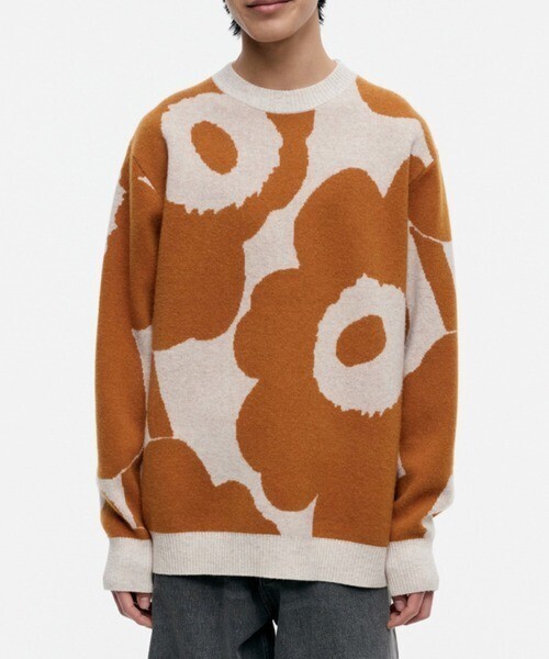 marimekko 【kioski】Unikko / Koju wool jumper