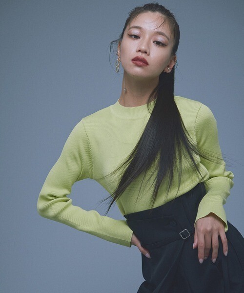 ユナイテッド トウキョウ コンバインパーツニット いちばん好きな花今田美桜着用 トップス