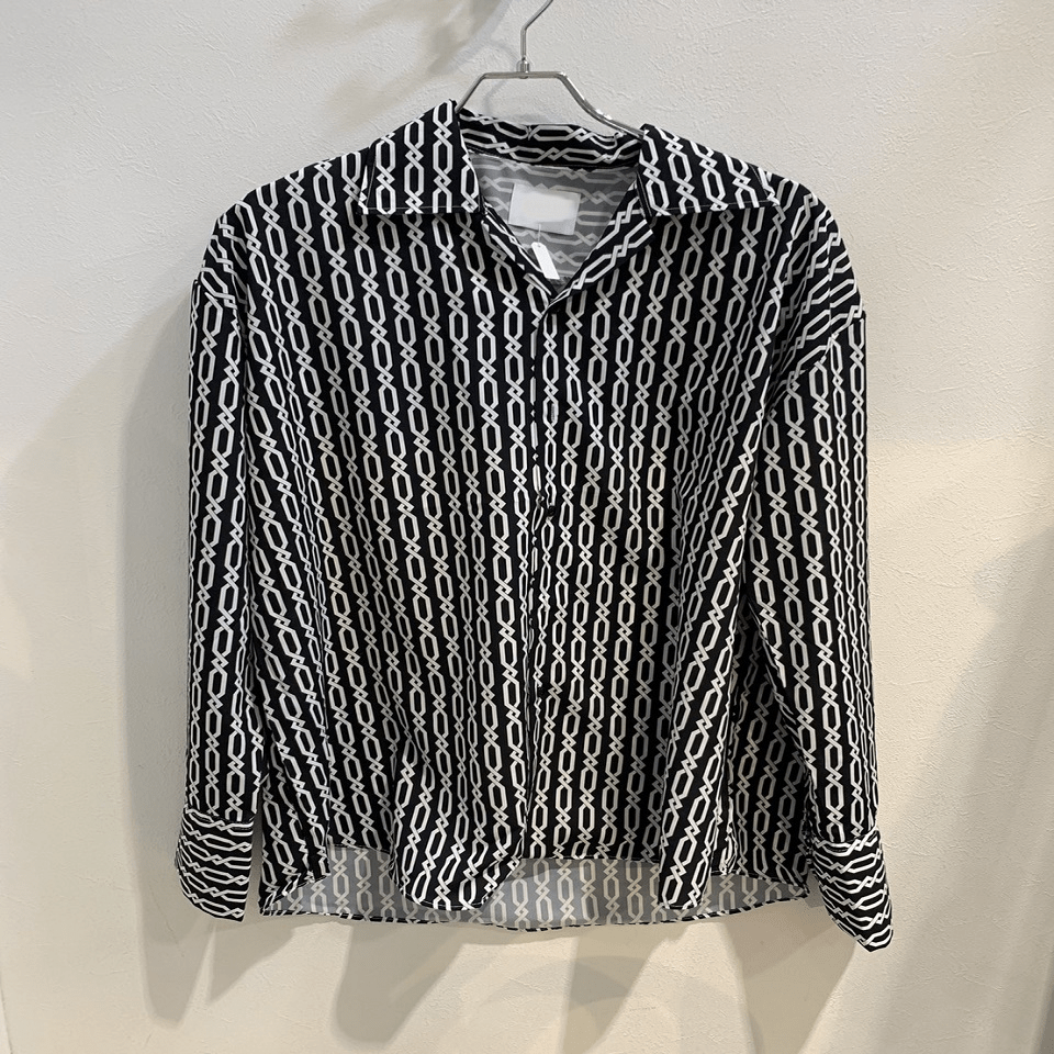 ONE WILL Chain total pattern shirts