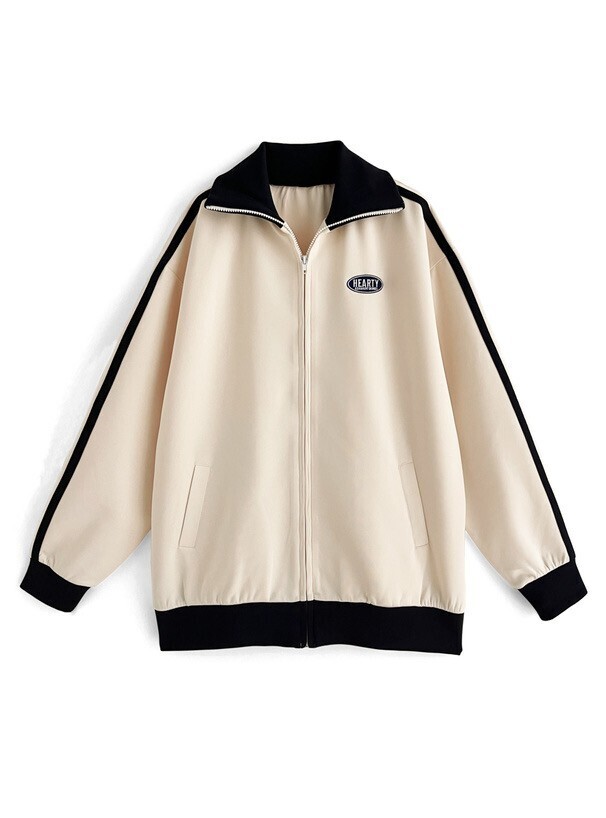 GRL 配色ライントラックジャケット