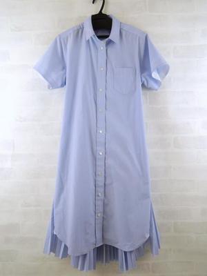 sacai ドッキングシャツワンピース 2 16-02581 16SS