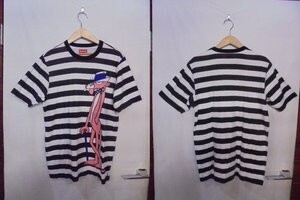 SUPREME PINK PANTHER STRIPED TOP
