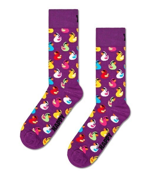 Happy Socks Rubber Duck クルーソックス