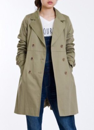 OLIVE des OLIVE フェミトレンチコート