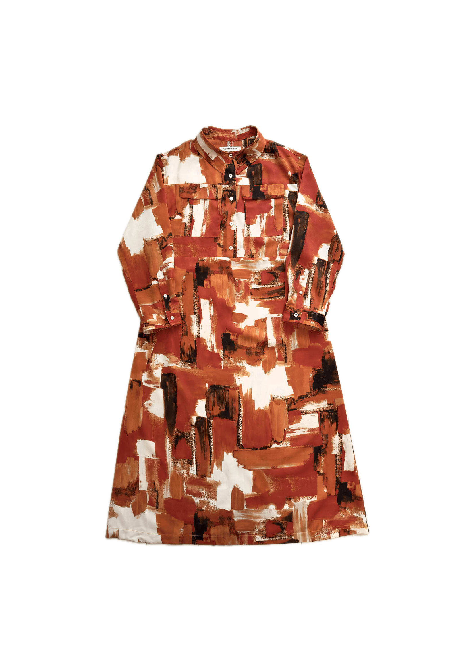 TAKAHIRO ISHIKAWA Paint pattern dress