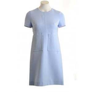 TARA JARMON 60's Shift Bleached Blue