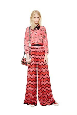 M MISSONI CIRCUS PRINT SHIRT