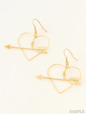 Swankiss ハートアローピアス