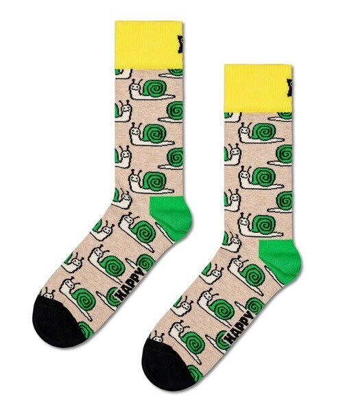 Happy Socks Snail クルーソックス