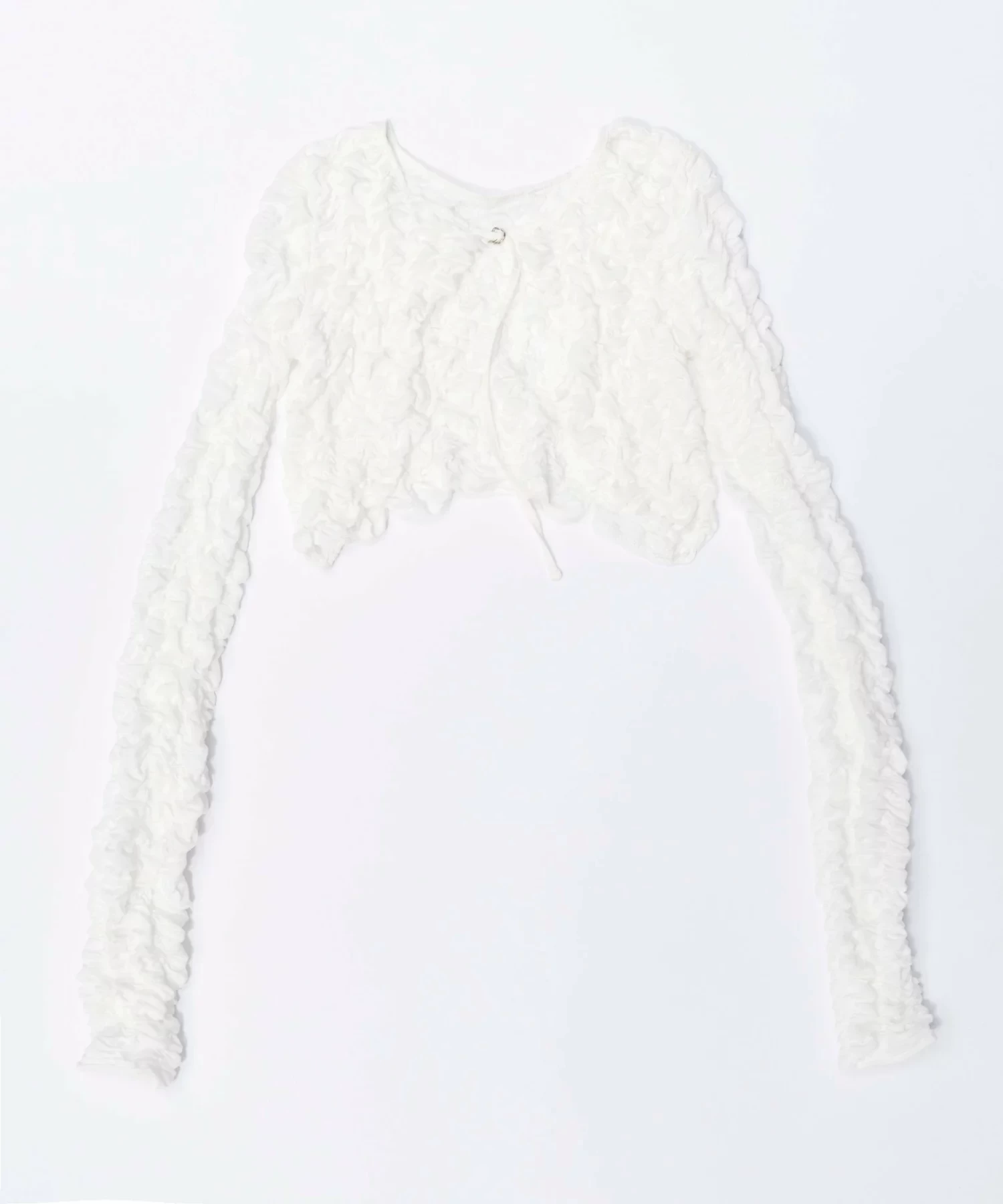 MAISON SPECIAL 2way Shirring Bolero