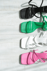 mite square heal sandal