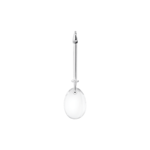 GEORG JENSEN DEW DROP ペンダント - スターリングシルバー＋ロッククリスタル＋ブリリアントカットダイヤモンド