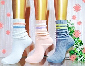 tutuanna 2本ラインルーズソックス