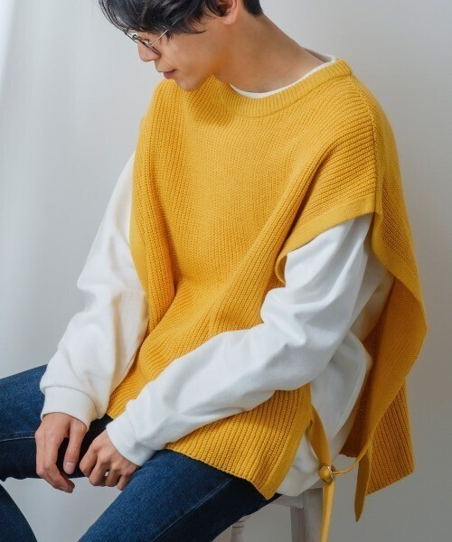 improves サイド リングセパレート クルーネック ベスト