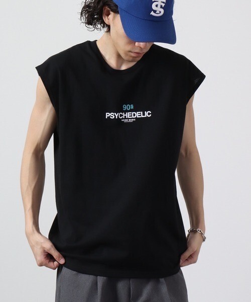 FUNALIVE ワイドノースリーブTシャツ