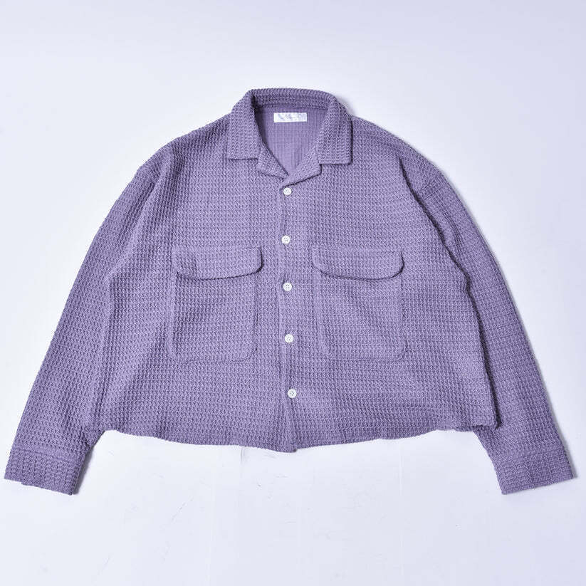rin Wide Short Knit Shirt