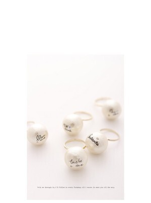 raffia 【JC1702】Jewel Casket / Maquiller ring