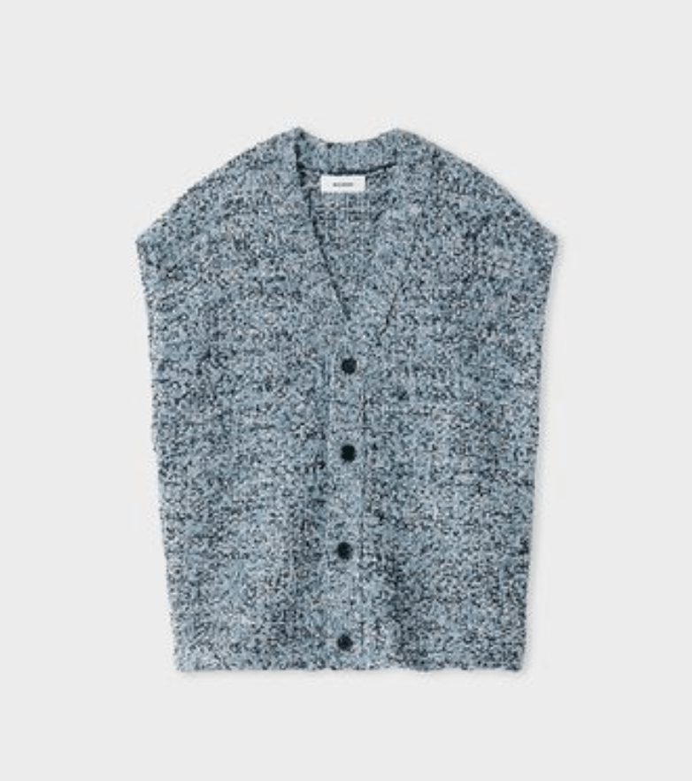 MIESROHE チュールフラッフィーニットベスト