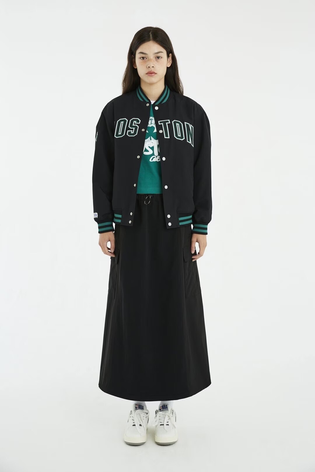 NBA 여성 롱 카고 스커트 N241SK721P