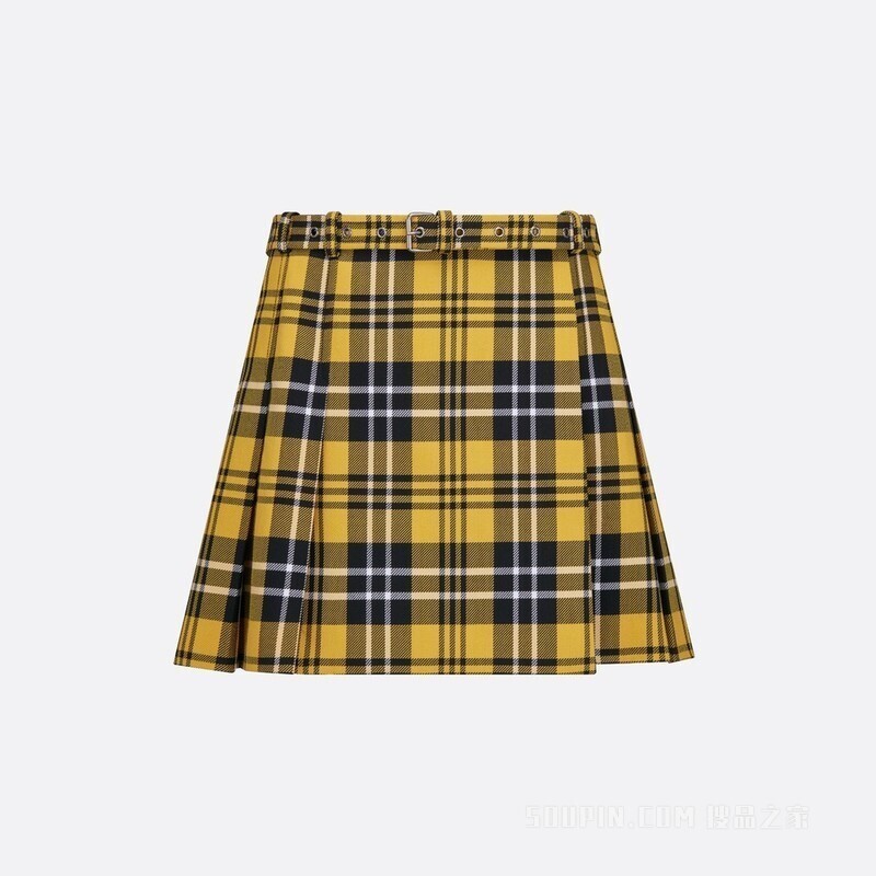 Dior プリーツミニスカート