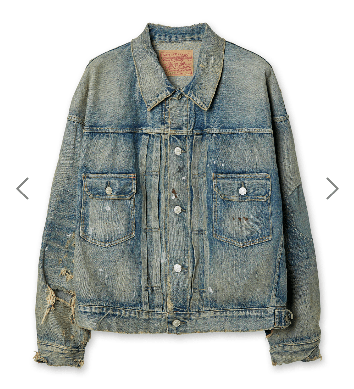 SAINT Mxxxxxx BJ_DENIM JKT/DAMAGE