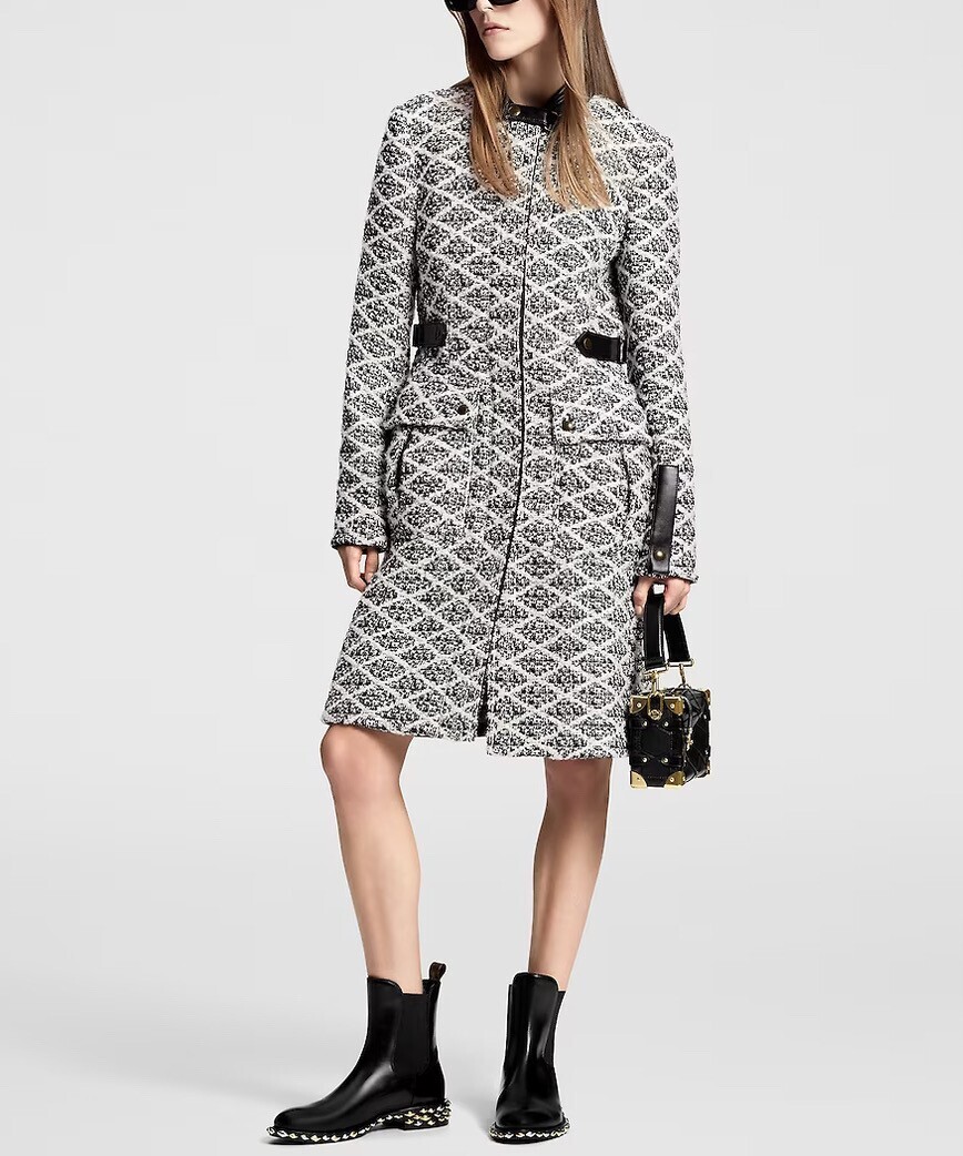 LOUIS VUITTON マルタージュツイードコート