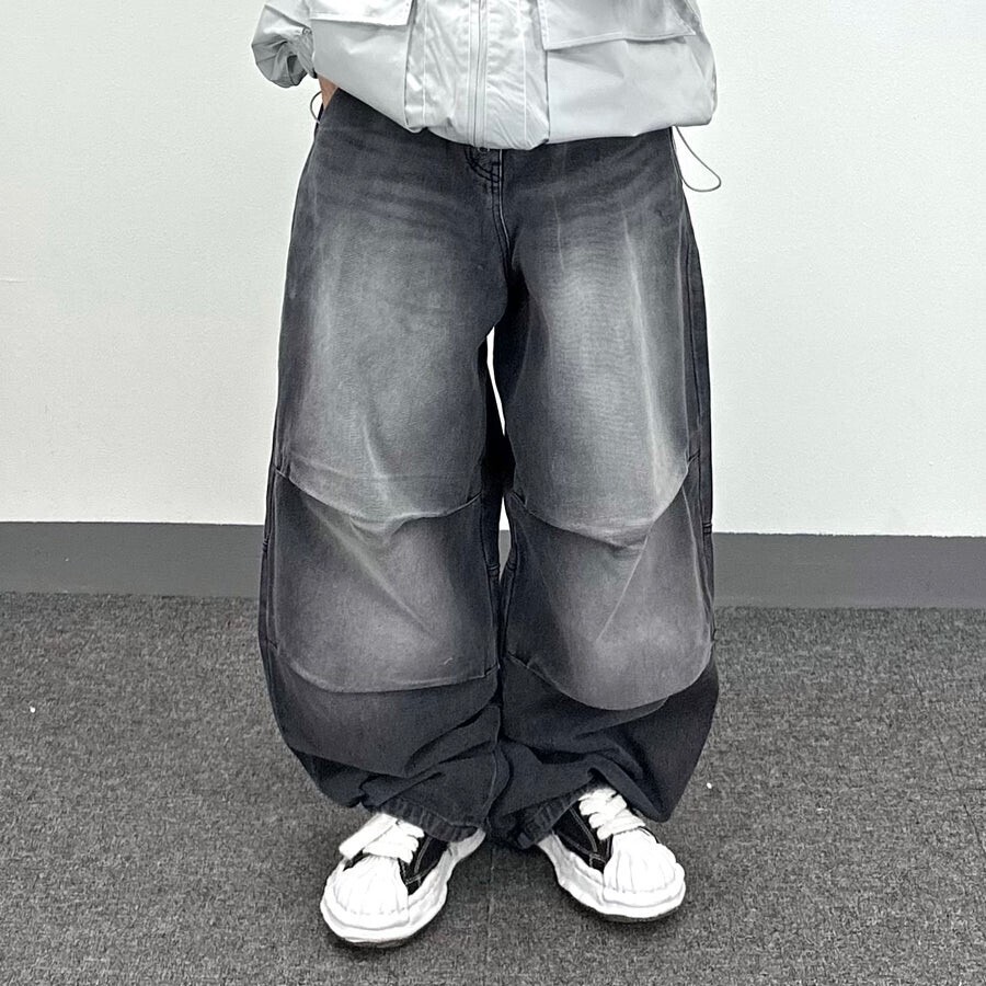 PEARCLAN ビッグボーイデニムパラスーツパンツ