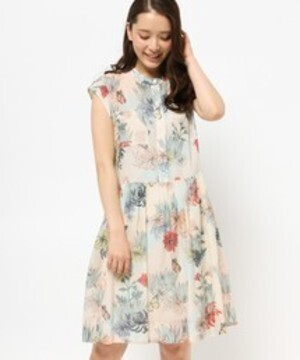 PAUL & JOE ANIVERSERY CHRYSANTHEMUM BULLESPS DRESS