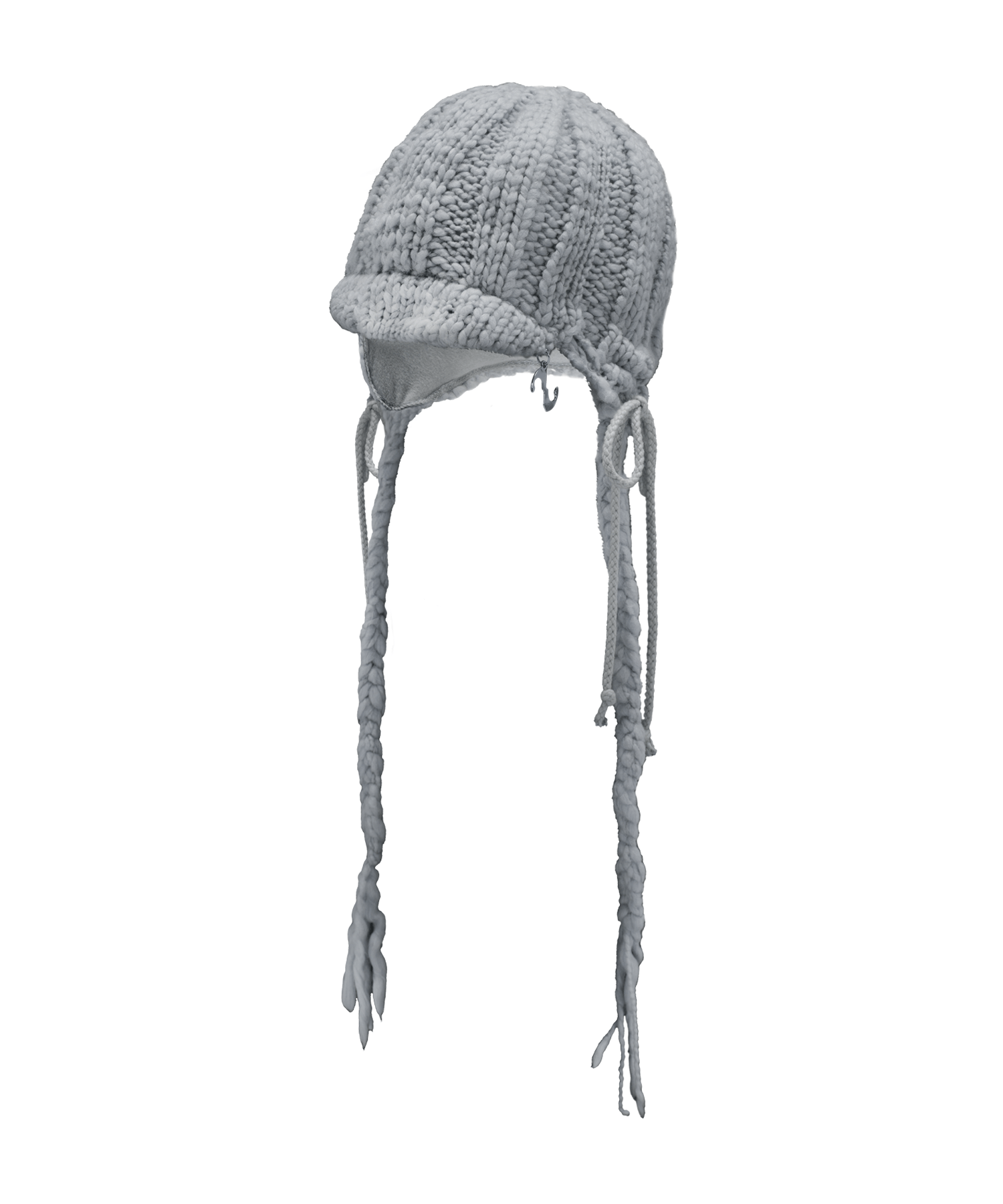OJOS Braided Earflap Beanie