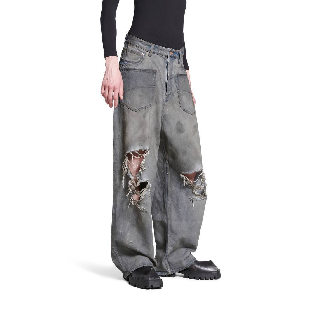 Balenciaga PATCHED ポケット BAGGY ジーンズ
