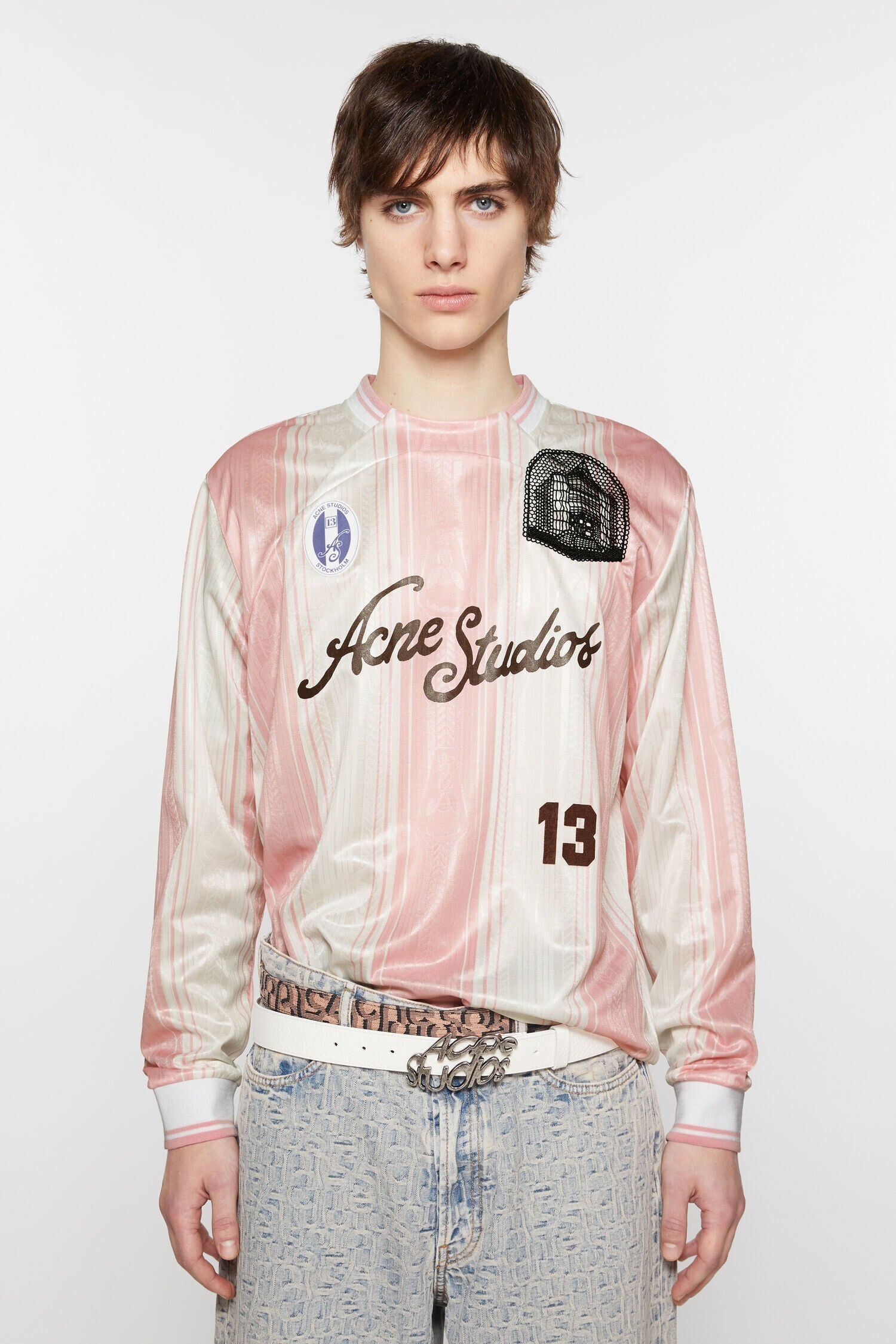 Acne Studios ロゴ ロングスリーブTシャツ