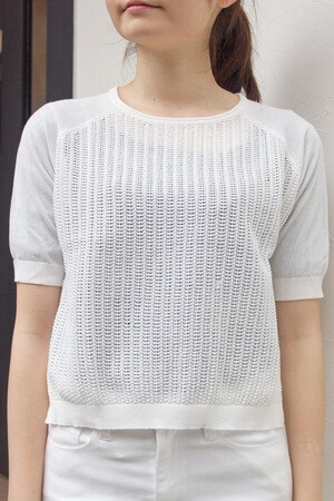 SIMONE LIST 半袖ニット