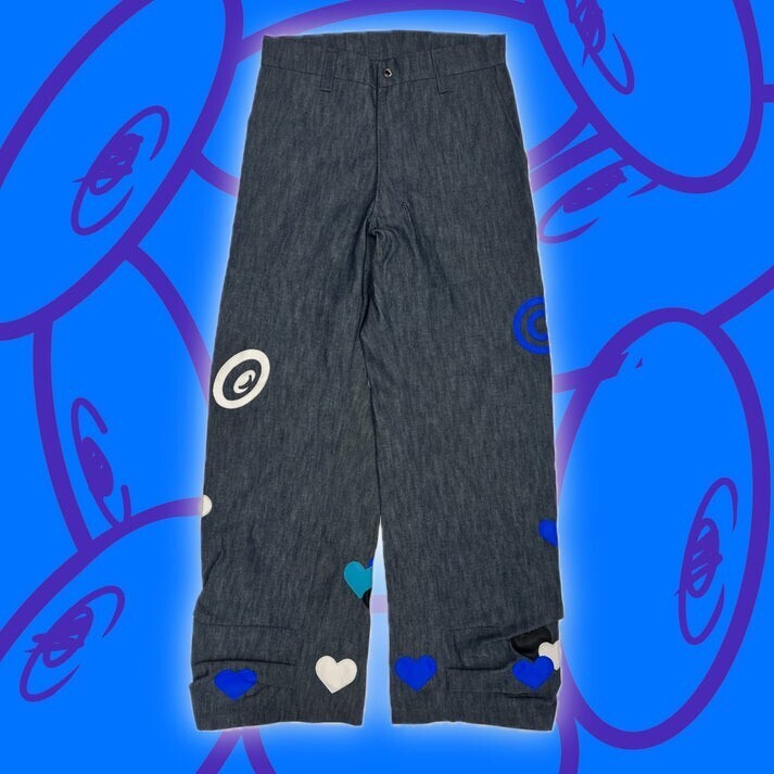 COIN PARKING DELIVERY CPD LOVE Patch Pants #7