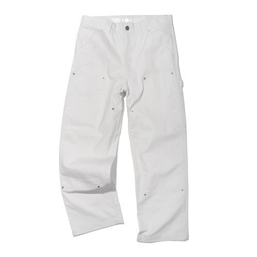 Extraordinary DOUBLE KNEE CANVAS PANTS