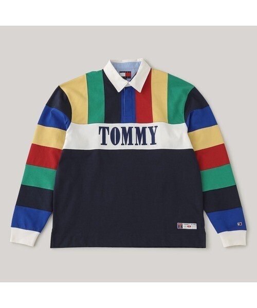TOMMY JEANS 【INTERNATIONAL CAPSULE】アーカイブゲームズマルチラガーシャツ