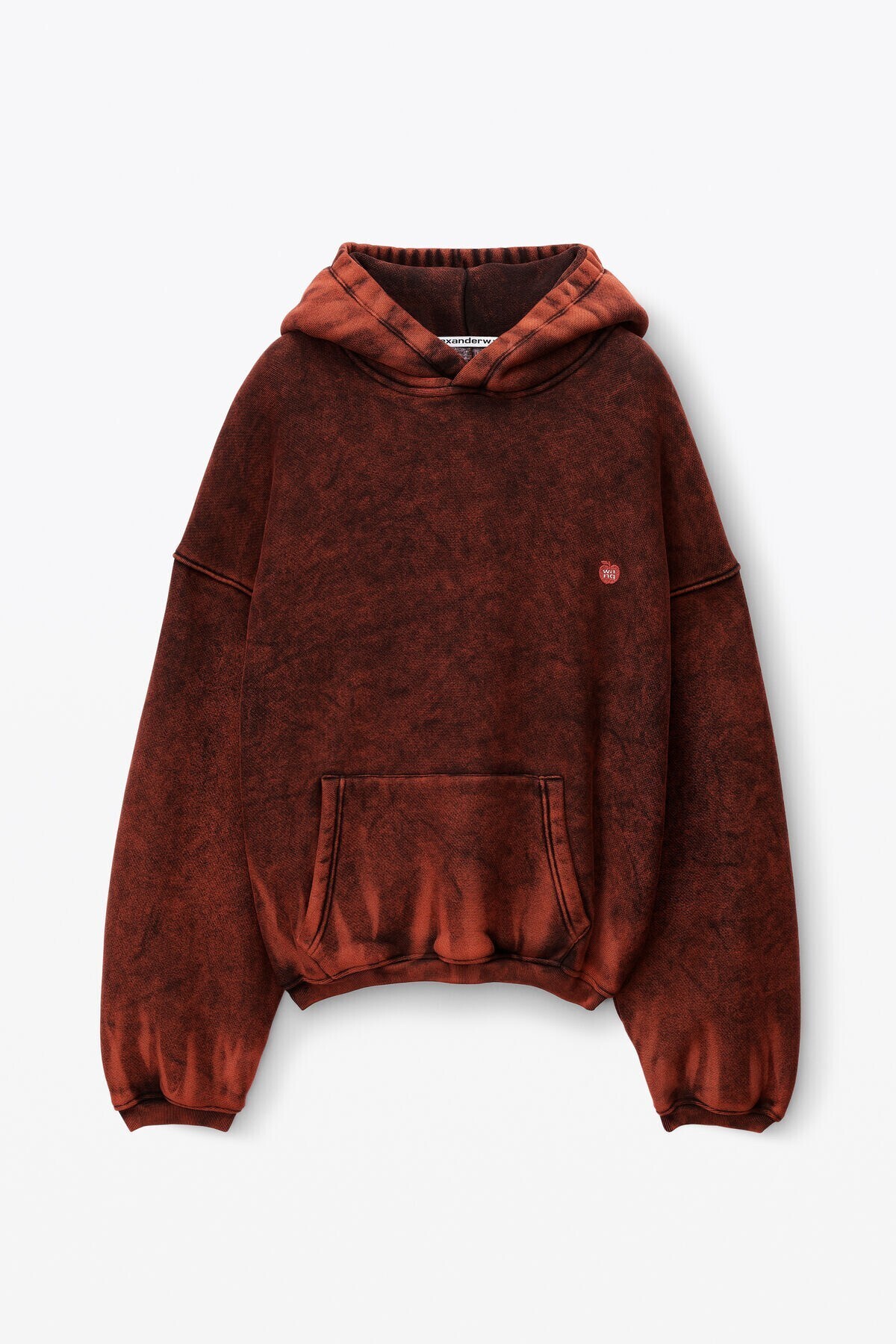 Alexander Wang テリー フード付きパフ スウェットシャツ