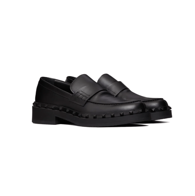 Valentino Garavani ロックスタッズ ローファー