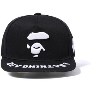 A BATHING APE APE FACE SNAP BACK CAP