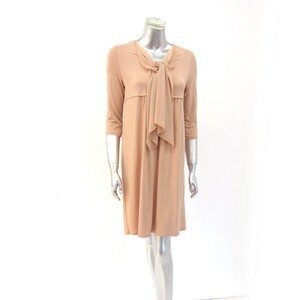 Arte Soie Lux 【A14152-D0364】Arte Soie / シフォンで遊べるカットソーチュニックワンピース